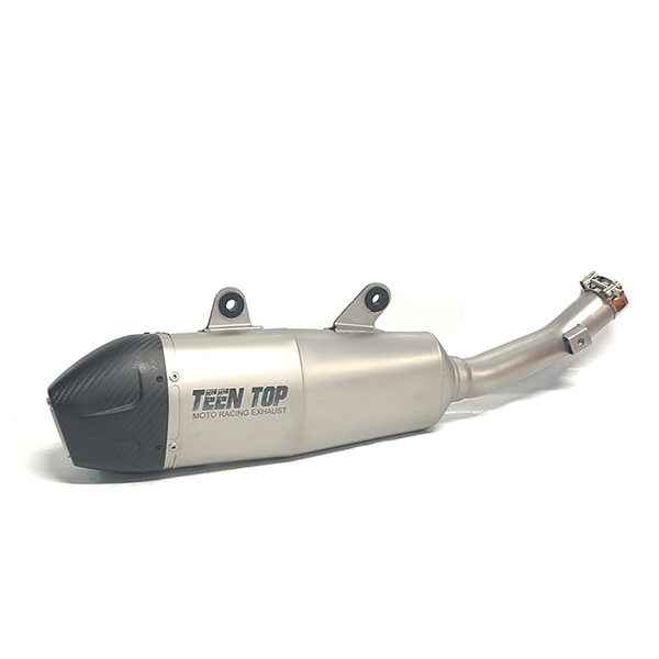 Motorcycle Exhaust For KAYO K6R Exhaust Muffler with Silencer Steel 2026+