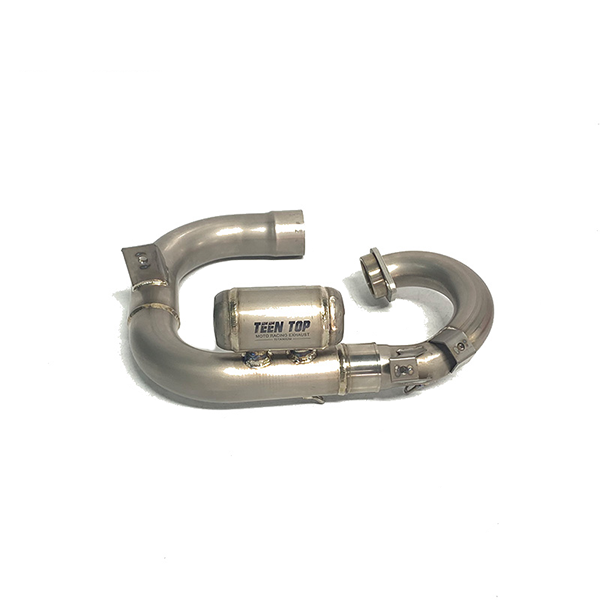 Motorcycle Exhaust Pipe For Yamaha YZF250 YZ250F YZ250FX Exhaust Header Titanium With Resonator 2020-2025
