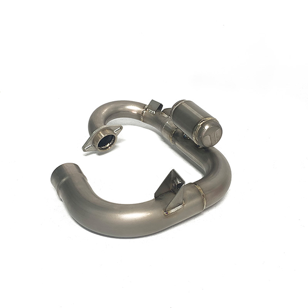 Motorcycle Exhaust Pipe For Yamaha YZF250 YZ250F YZ250FX Exhaust Header Titanium With Resonator 2020-2025