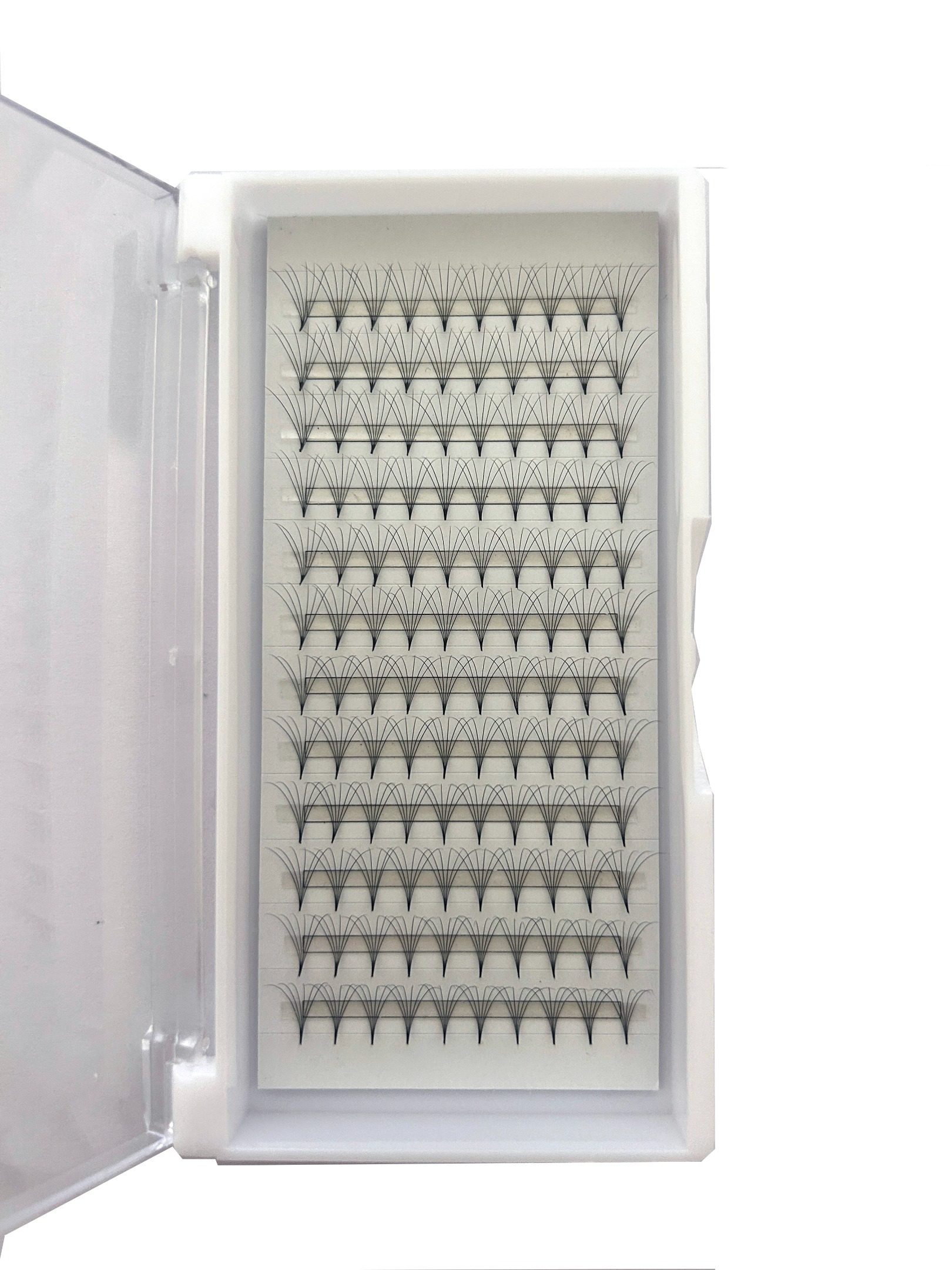 6D pointy base premade fans