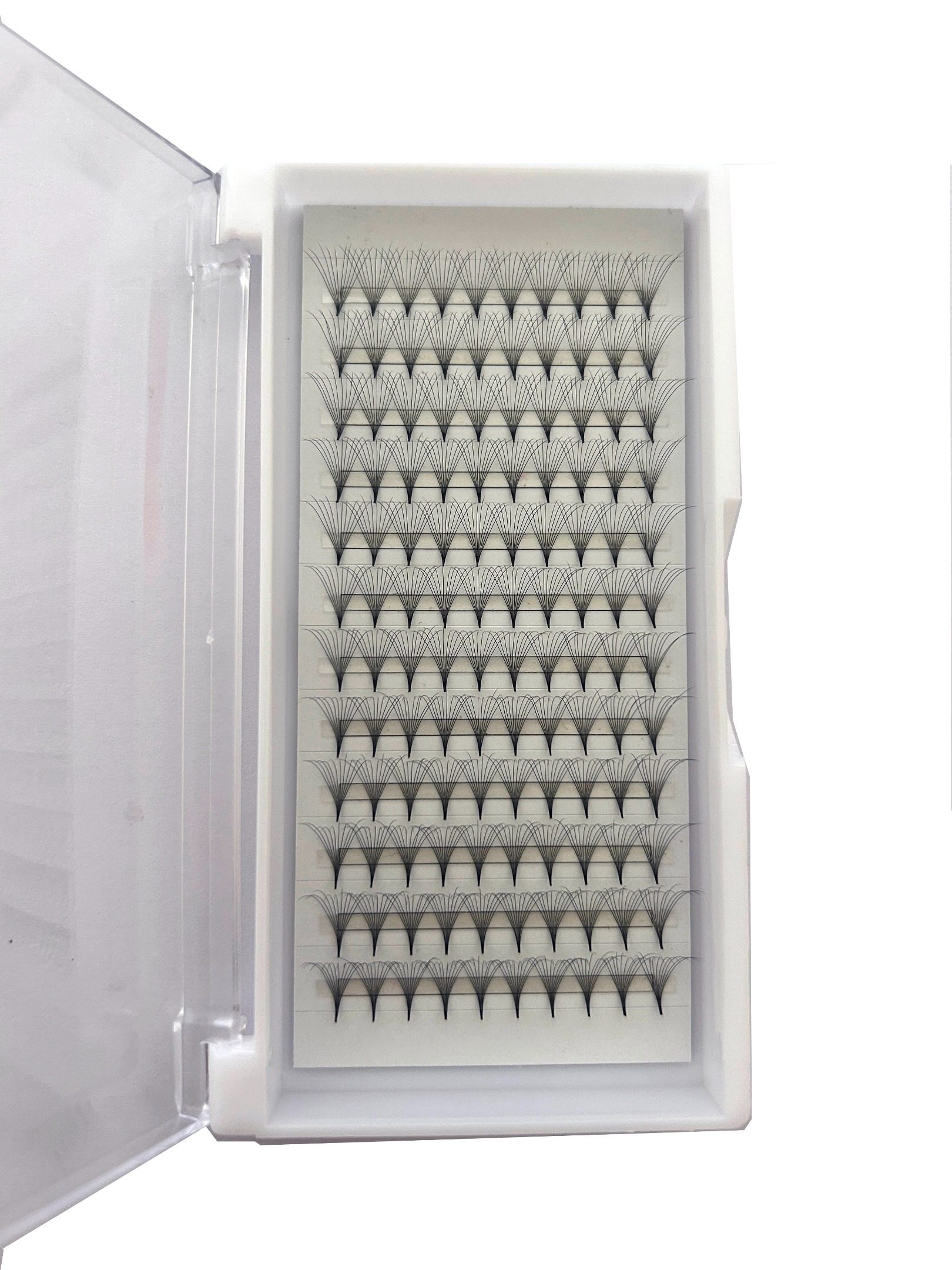 10D pointy base premade fans