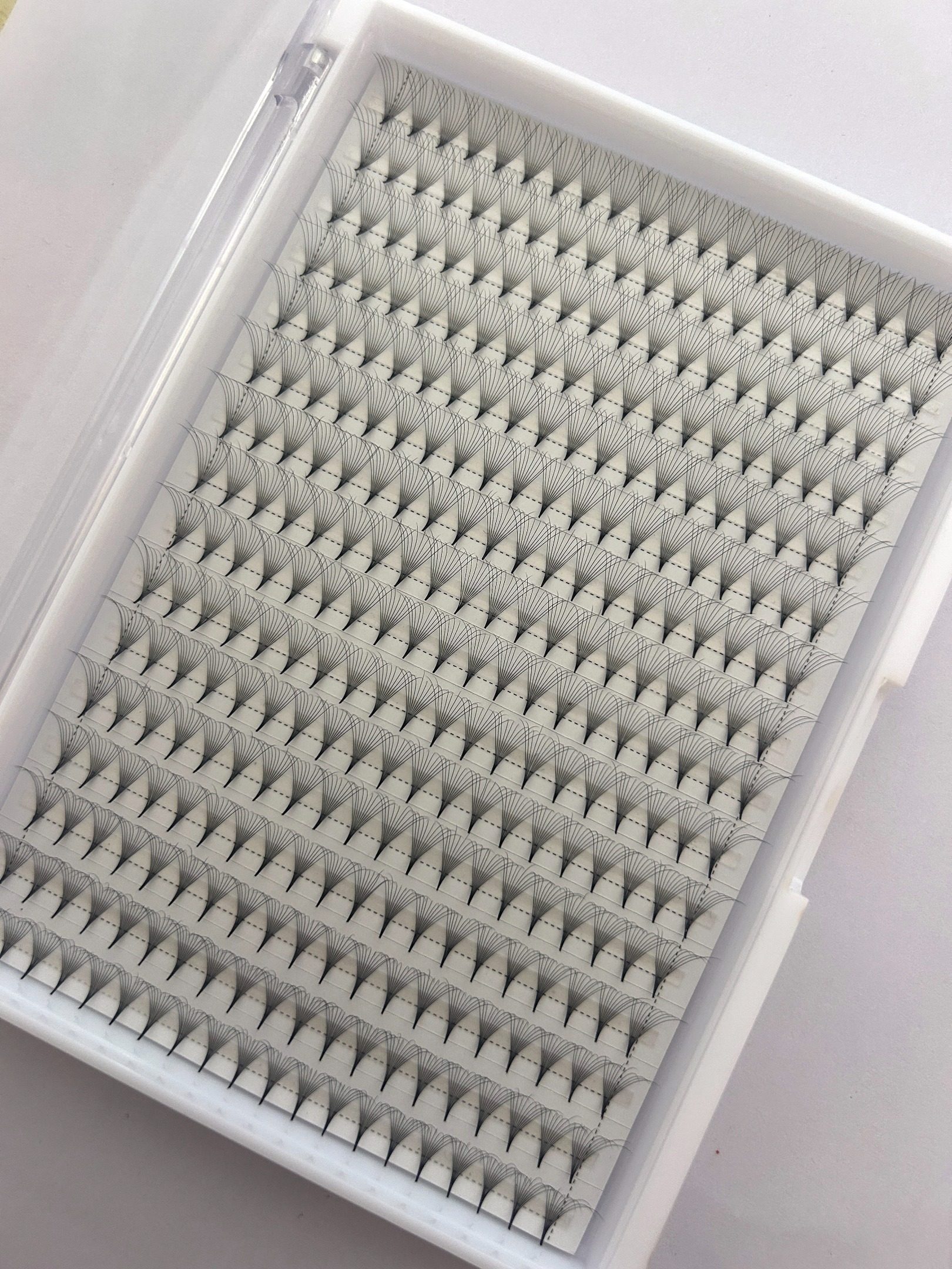 10D pointy base premade fans Mega tray