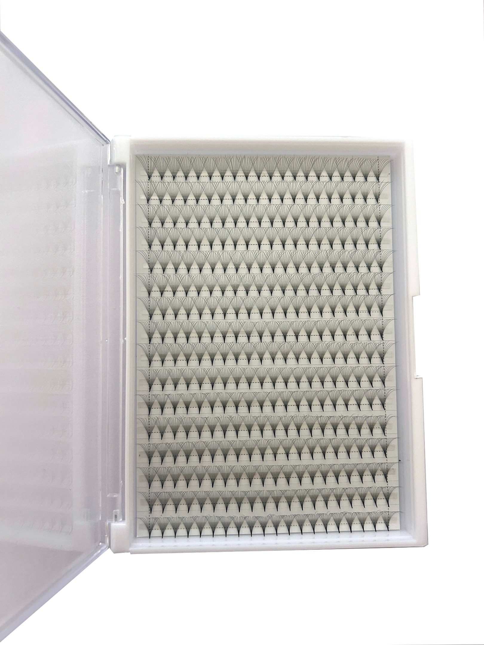 12D pointy base  premade fans mega tray