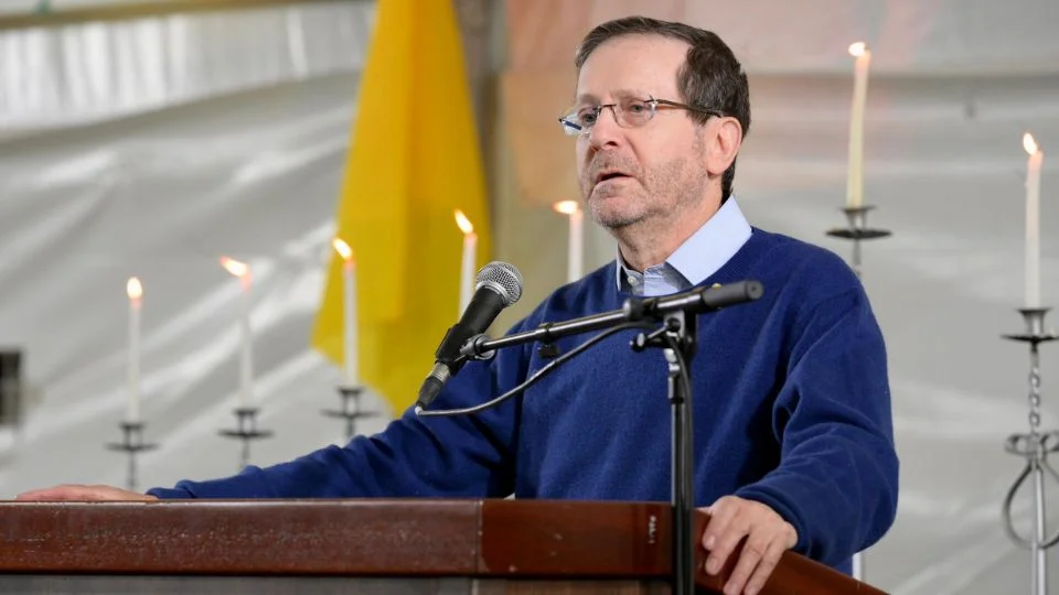 以色列总统庆祝与哈马斯达成停火协议