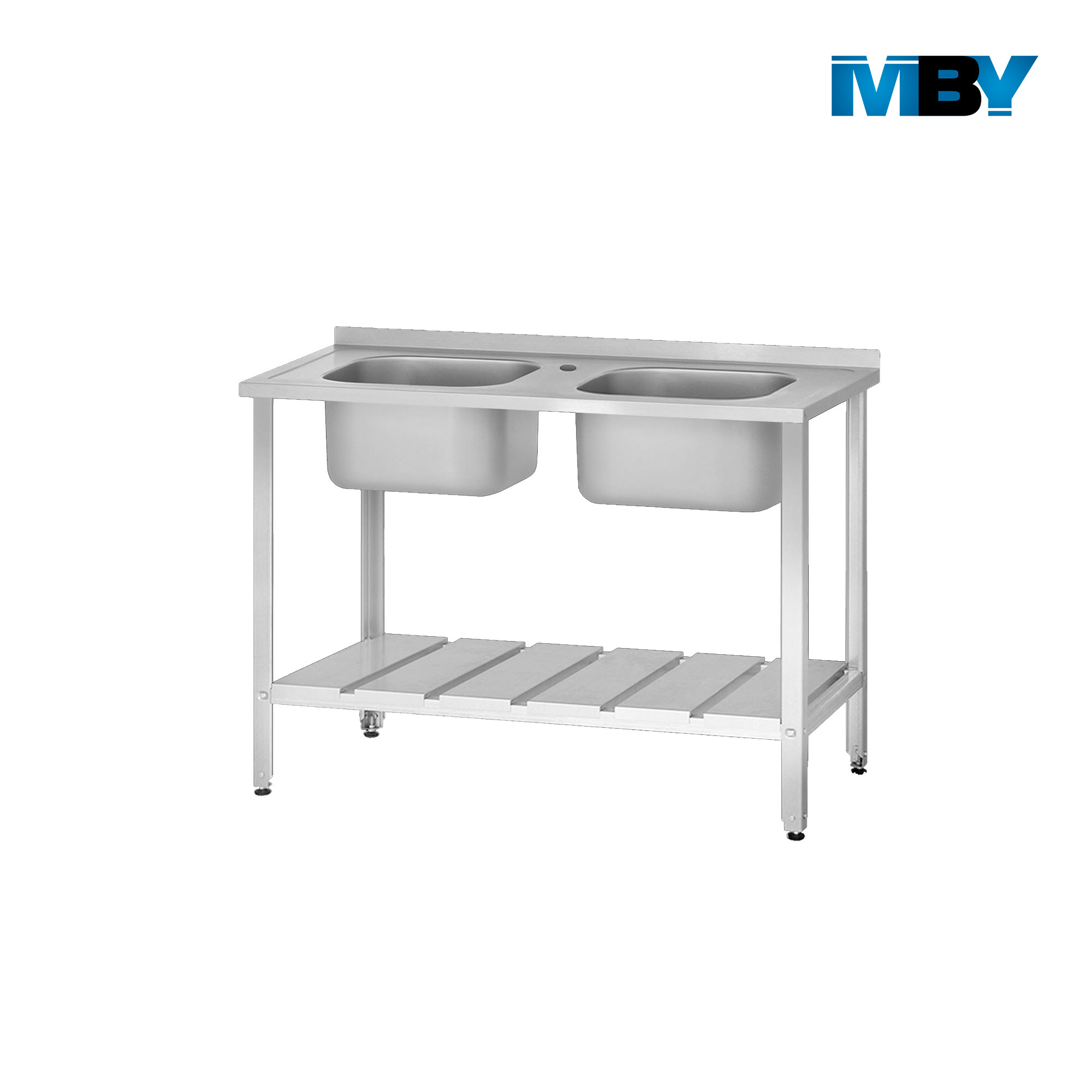 不锈钢双星盆台