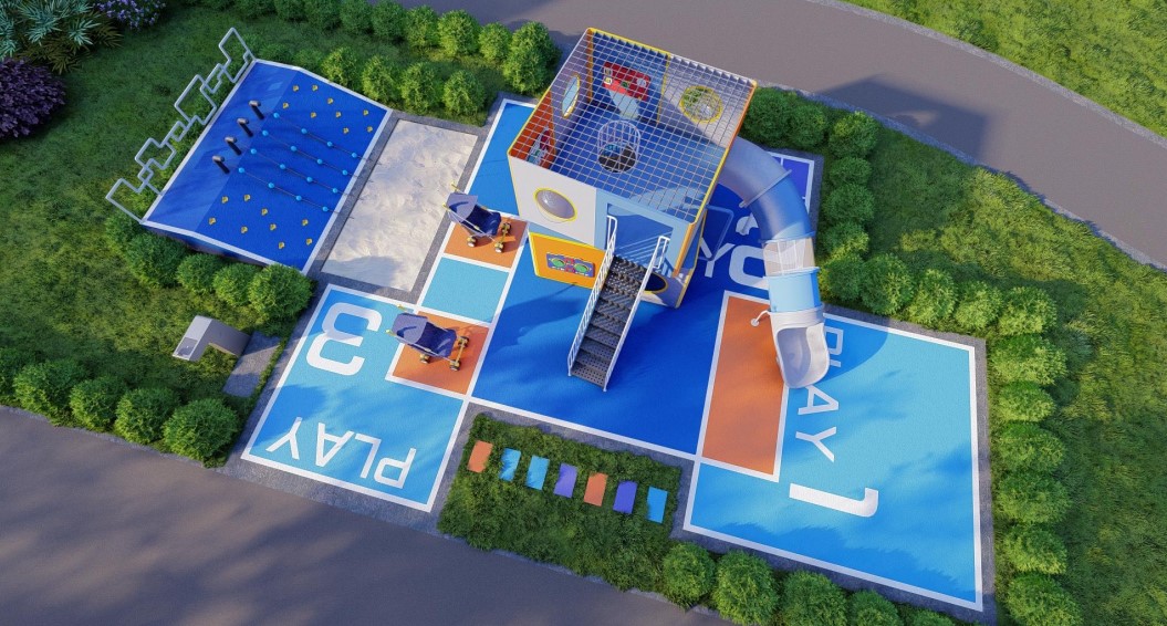 社区小型游乐场