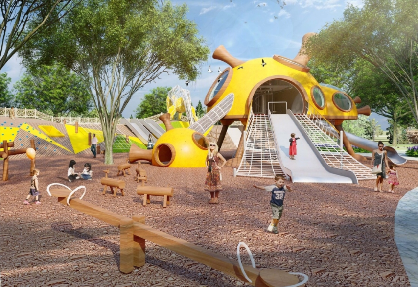 户外大型儿童游乐场设施景区公园无动力乐园