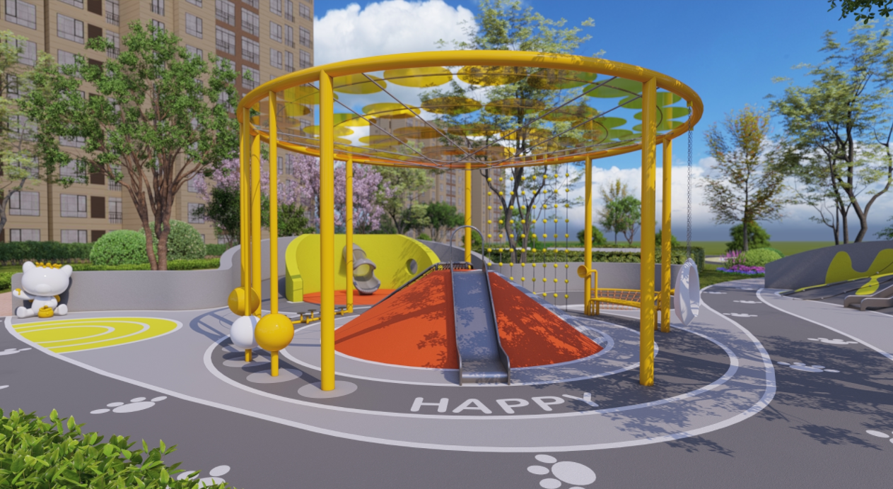 小区小规模游乐园