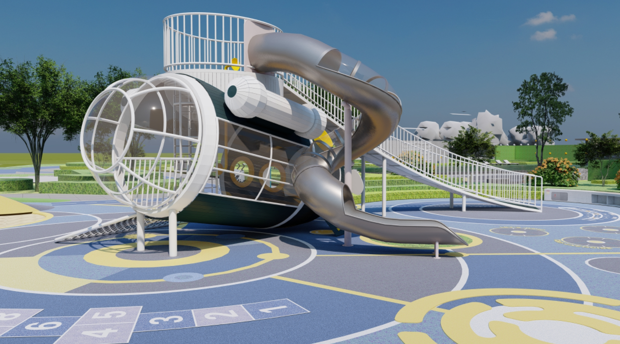 潜水艇主题游乐场