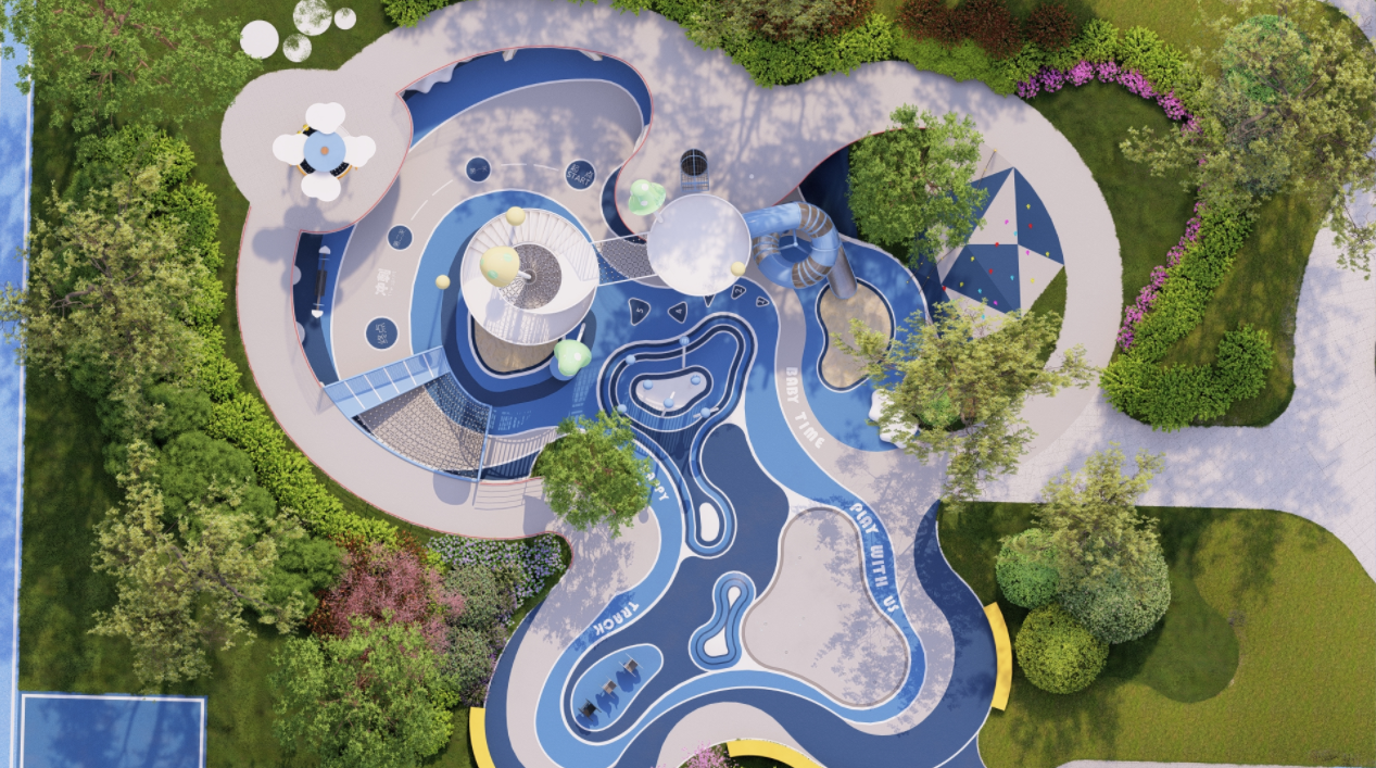 雨点云彩主题乐园