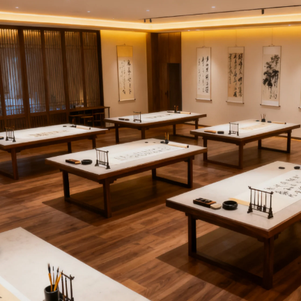 墨韵书画创作工坊 | 文化气韵体验空间