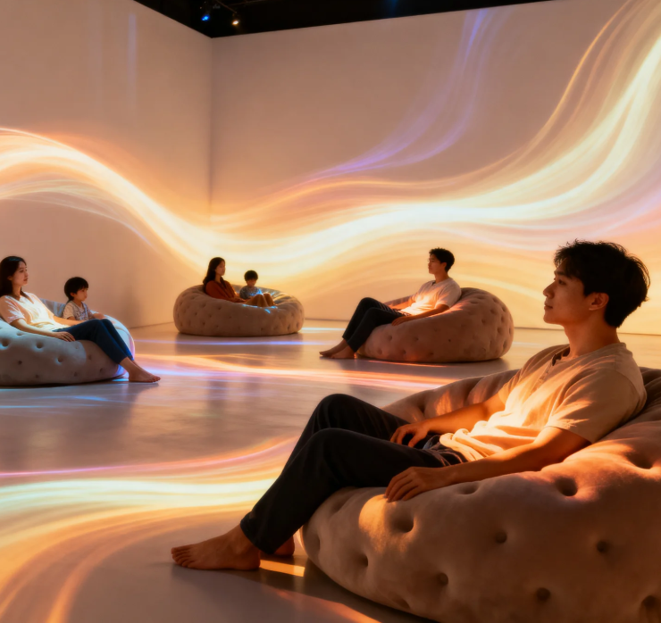 光影艺术疗愈所 | 新媒体互动体验空间