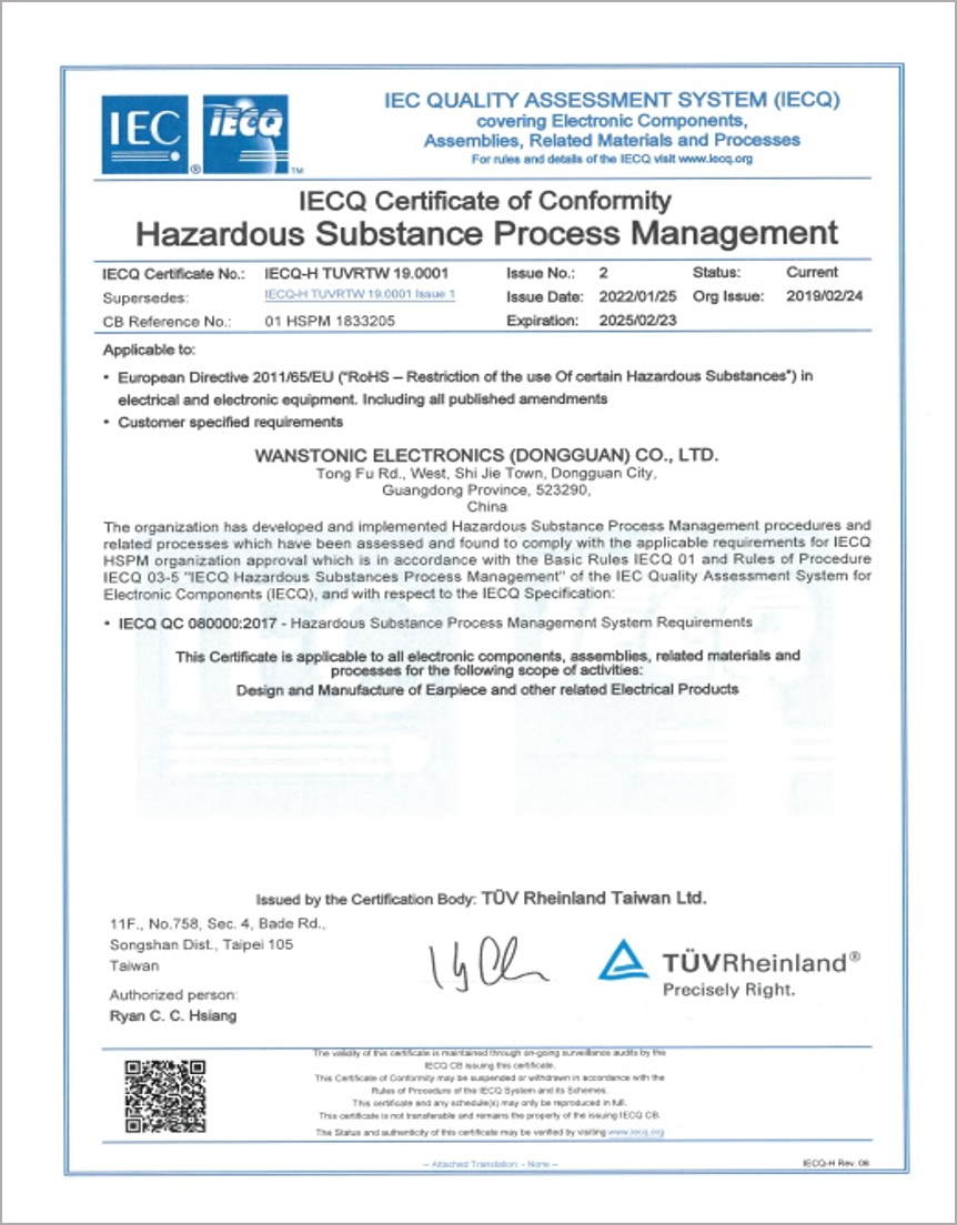 ISO 14001 Certificate
