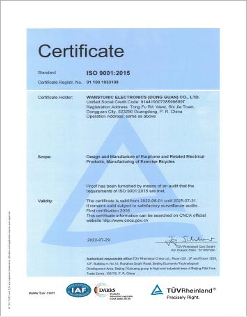ISO 45001 Certificate
