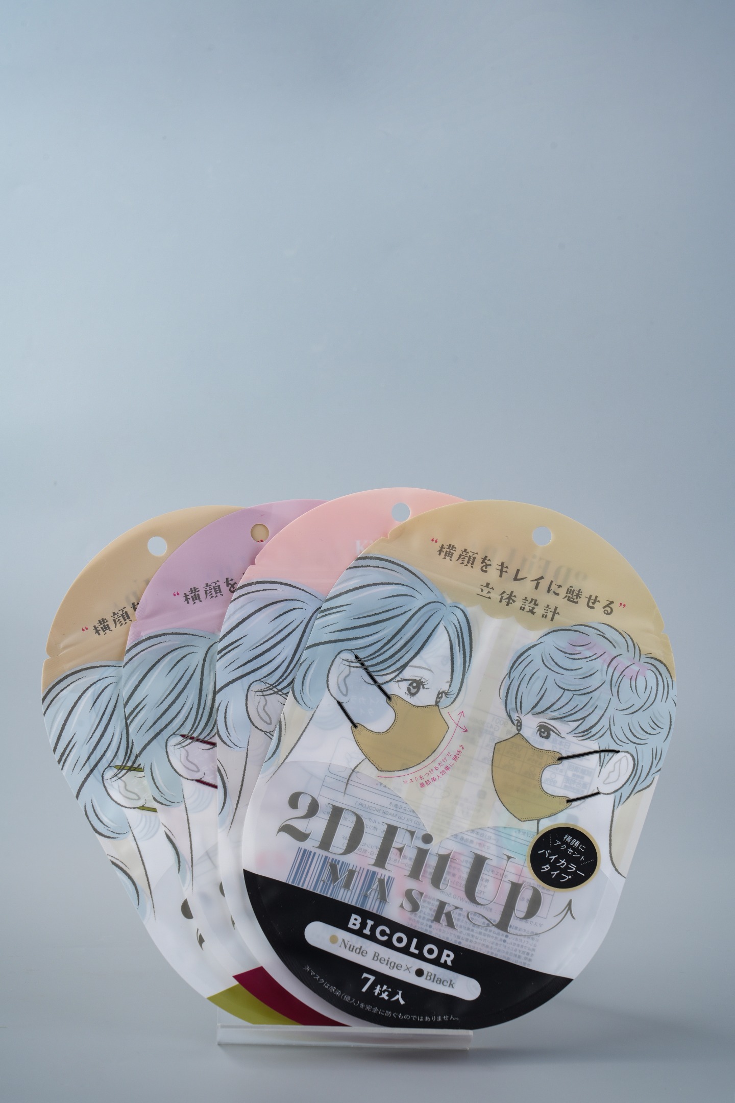 Shaped parallel zipper pouch