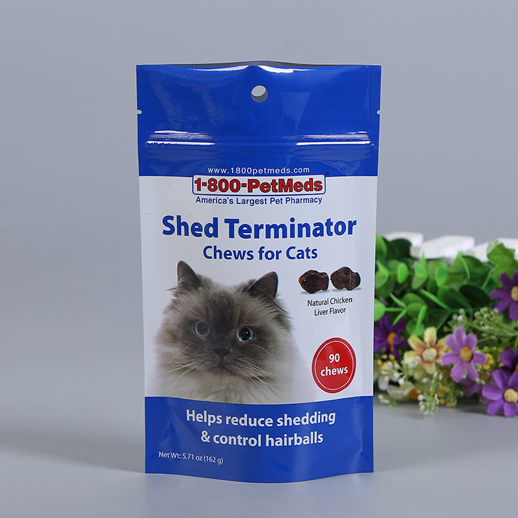 Pet food packaging