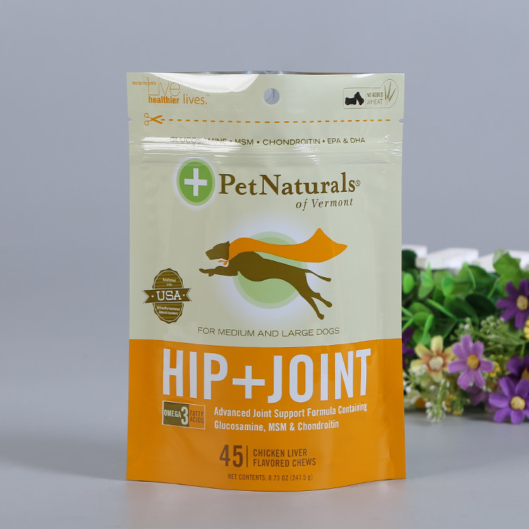Pet food packaging