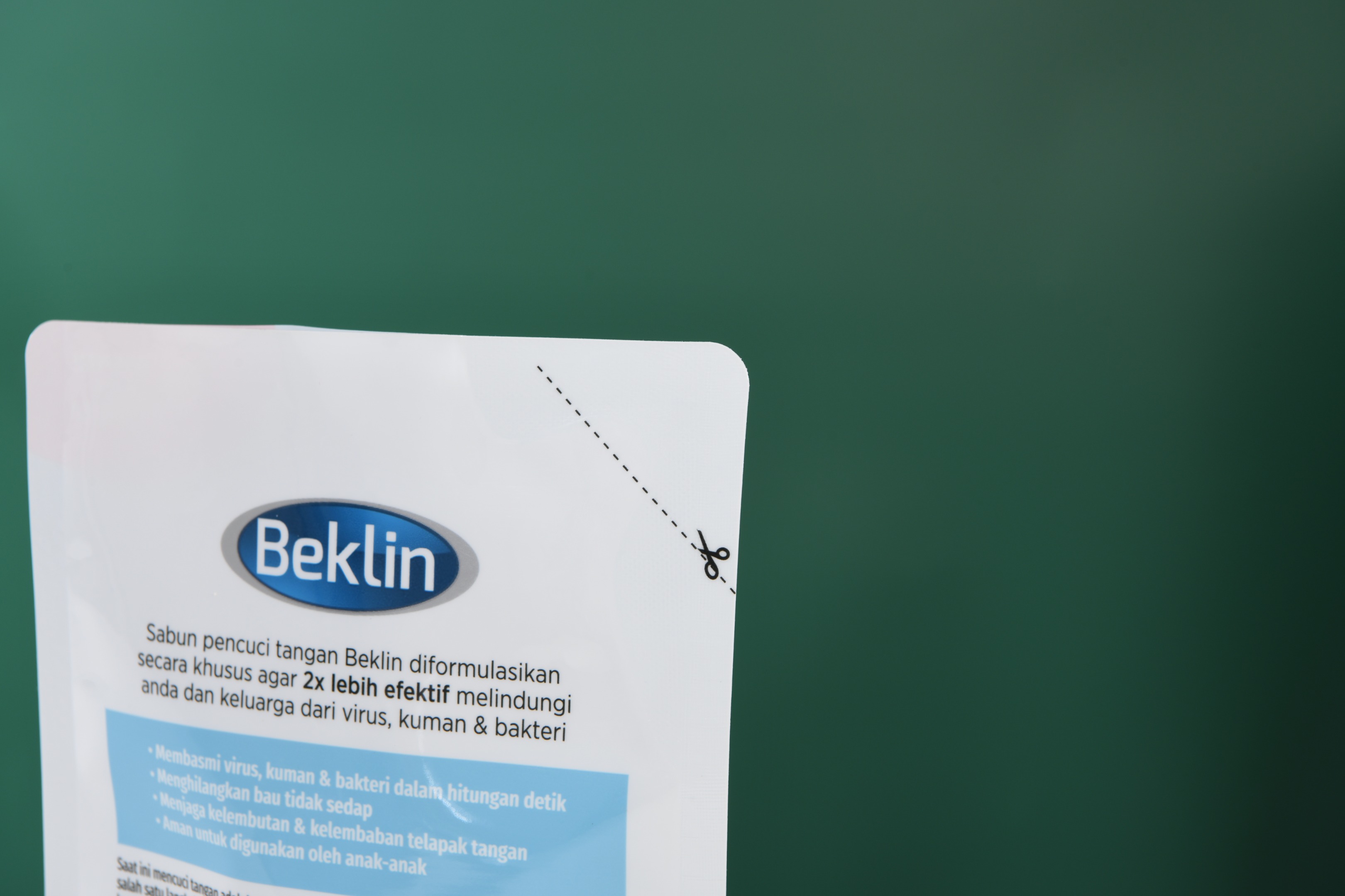 Laundry detergent stand-up pouch