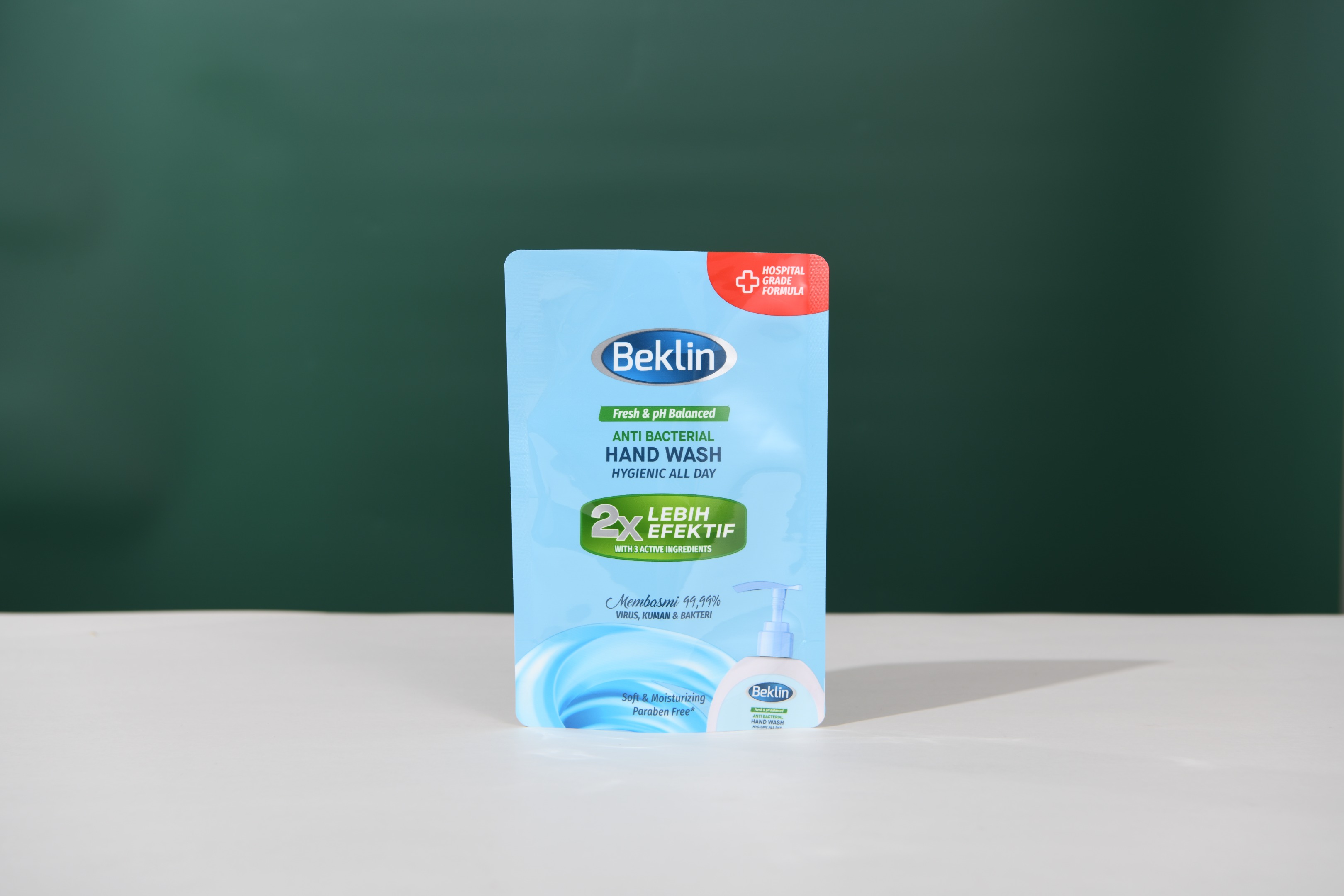 Laundry detergent stand-up pouch