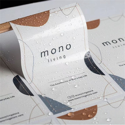 Waterproof sticker self-adhesive sticker printing