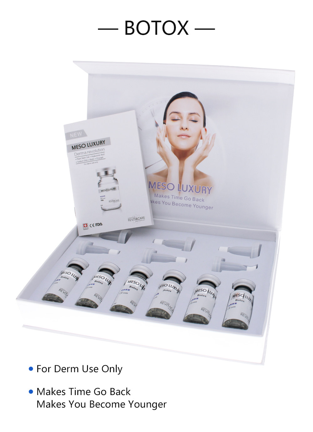 Luxury Derma use Meso Serum-Botox