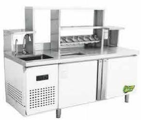 冷冻冷藏水吧台