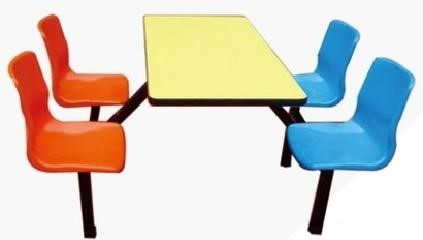 防火板快餐桌椅