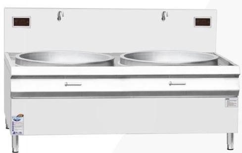 双头电磁大锅灶