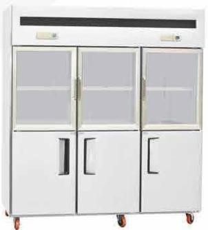 六门玻璃门冰柜