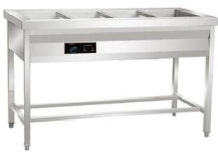 四格简易保温售饭台