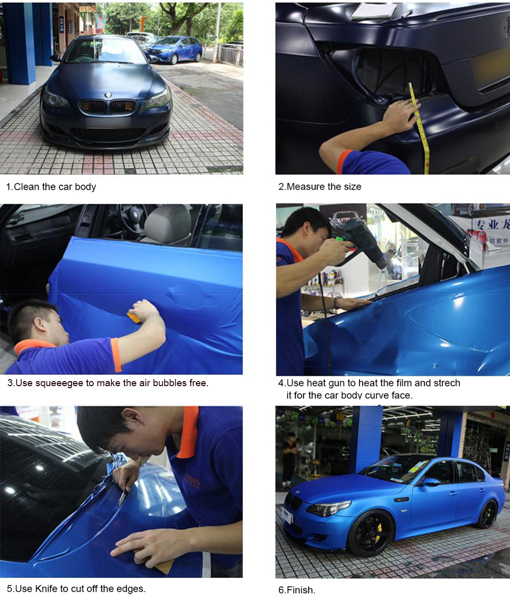 NewL Car Matte Vinyl Wrap Film Stickers and Decals Foil Bubble Free Decoration DIY Motorcycle Automobiles Auto Accessories (Yellow, 100cm x 300cm)