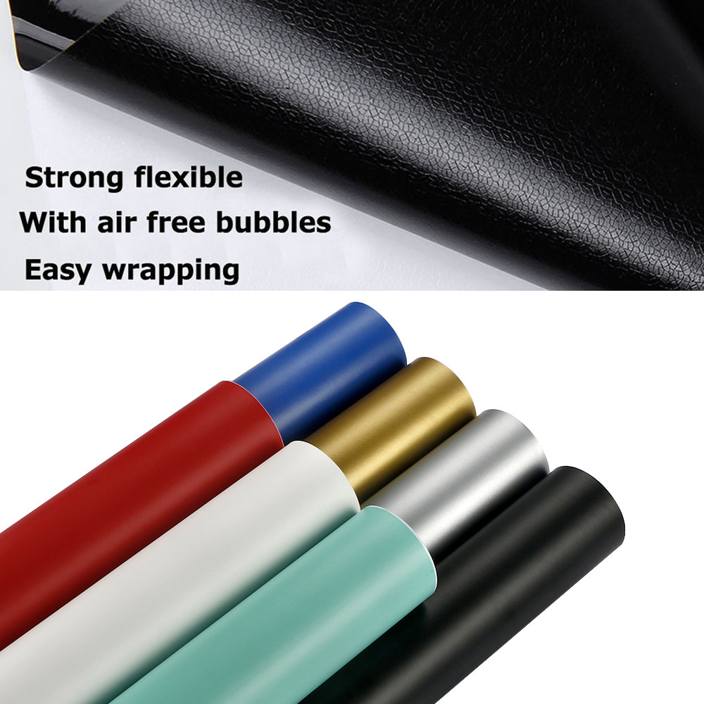 NewL Car Matte Vinyl Wrap Film Stickers and Decals Foil Bubble Free Decoration DIY Motorcycle Automobiles Auto Accessories (Orange, 150cm x 300cm)