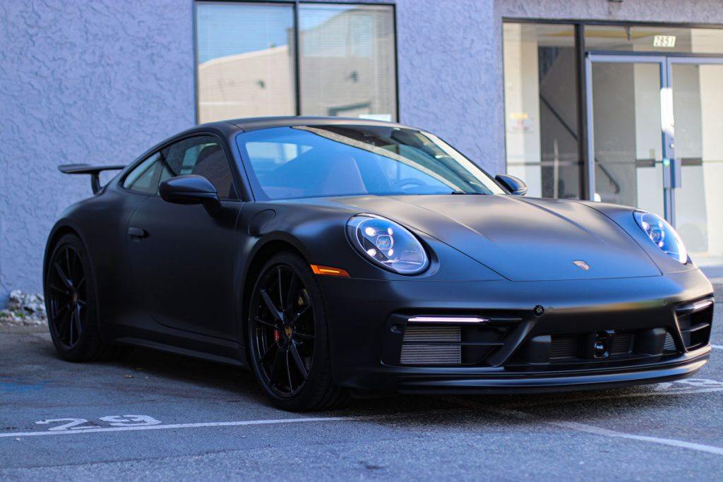 NewL Premium Satin Matt Chrome Ice Metallic Vinyl Film Car Sticker Bubble-Free DIY Motorcycle Mobile Phone Sticker Accessory (Black, 100cm x 300cm)