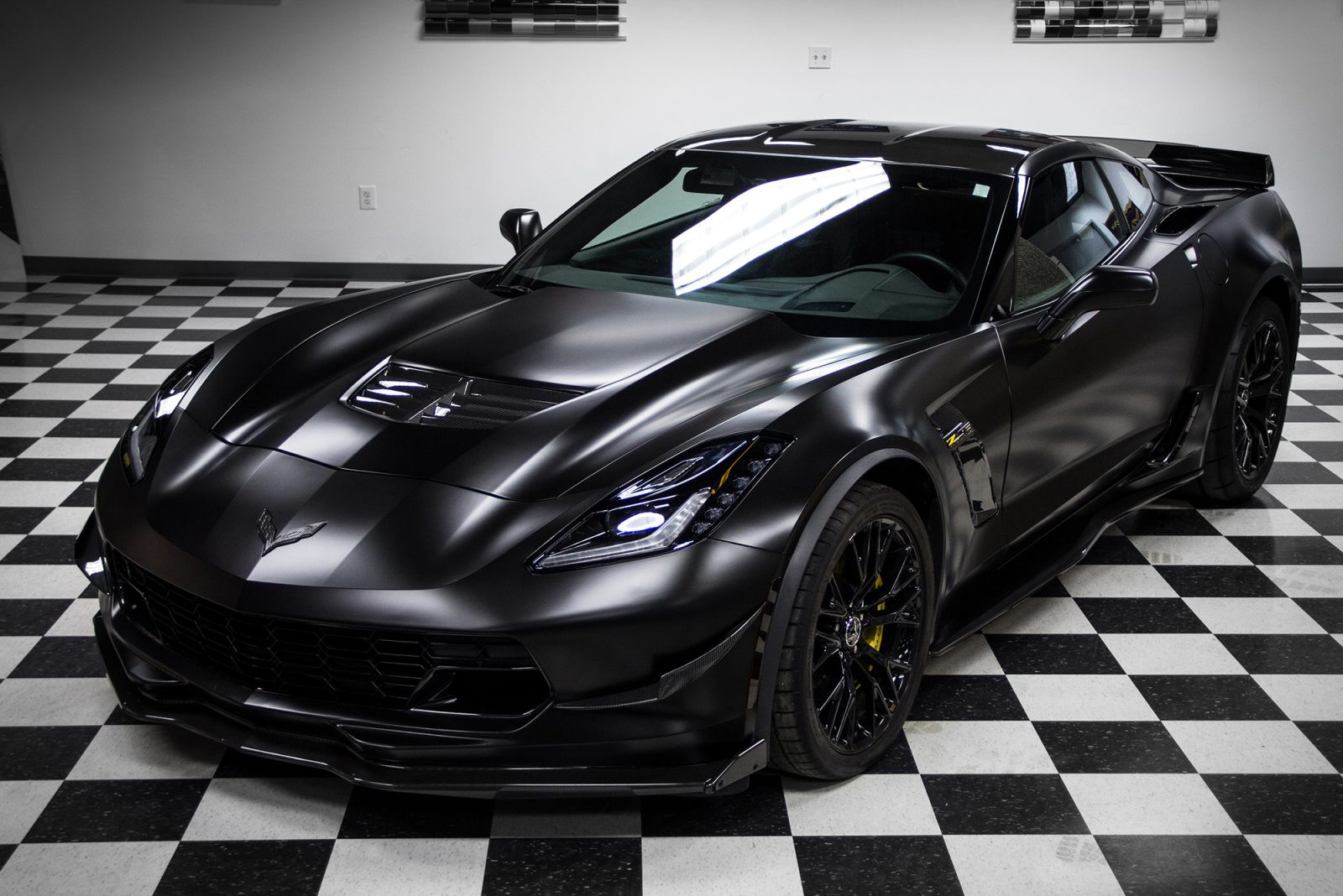 NewL Premium Satin Matt Chrome Ice Metallic Vinyl Film Car Sticker Bubble-Free DIY Motorcycle Mobile Phone Sticker Accessory (Black, 100cm x 300cm)