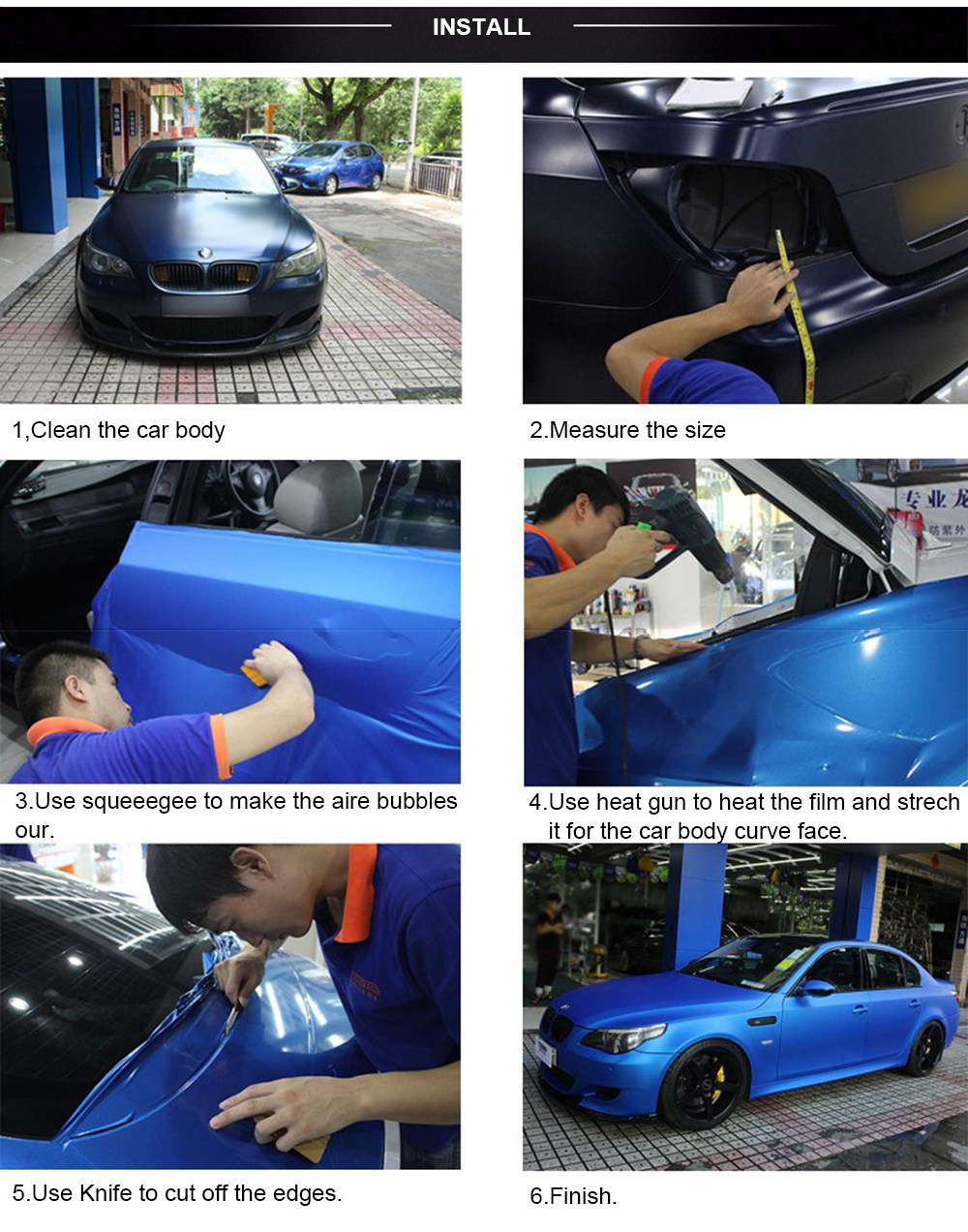 NewL Premium Satin Matt Chrome Ice Metallic Vinyl Film Car Sticker Bubble-Free DIY Motorcycle Mobile Phone Sticker Accessory (Green, 100cm x 300cm)