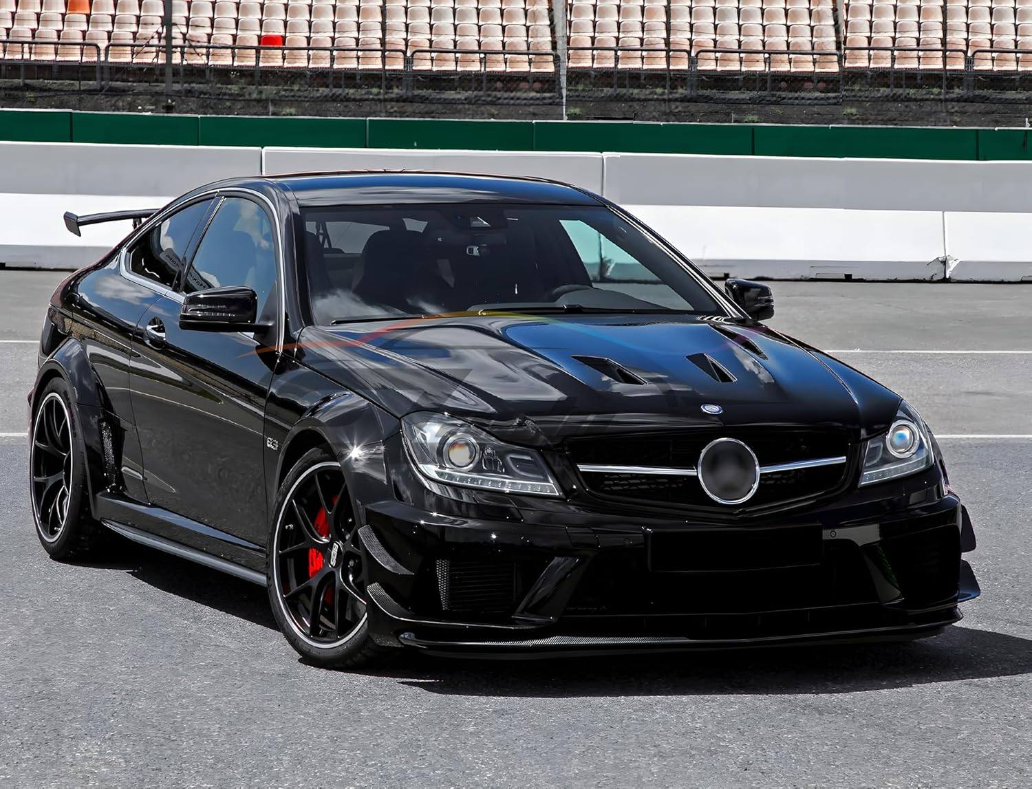 NewL Glossy, Black Car Wrap, 150 x 300 cm, Bubble-Free, with Air Ducts, 3D Self-Adhesive, Matt Gloss Film, Carbon Car Wrap