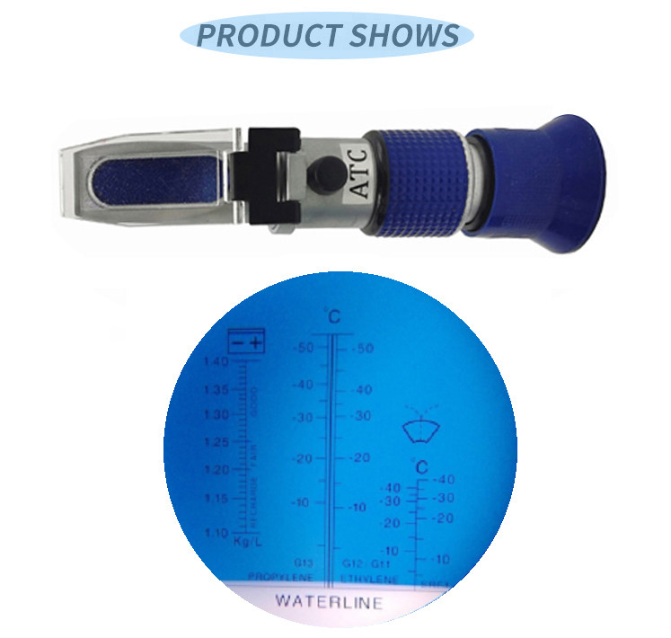 4-in-1 Antifreeze Refractometer in centidegree Antifreeze Coolant Tester Artical Nr.:SDA-503
