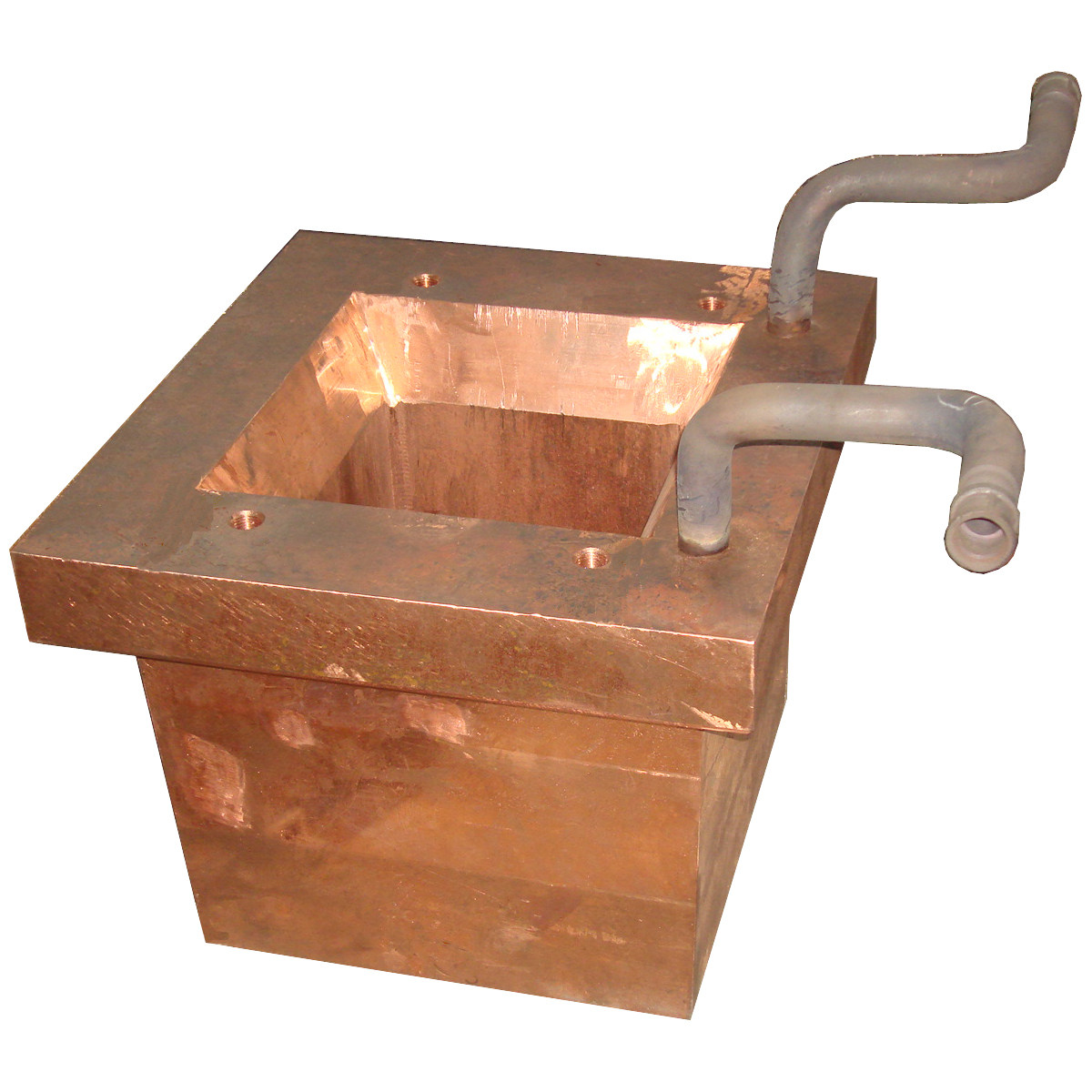 Flash furnace copper cooling element