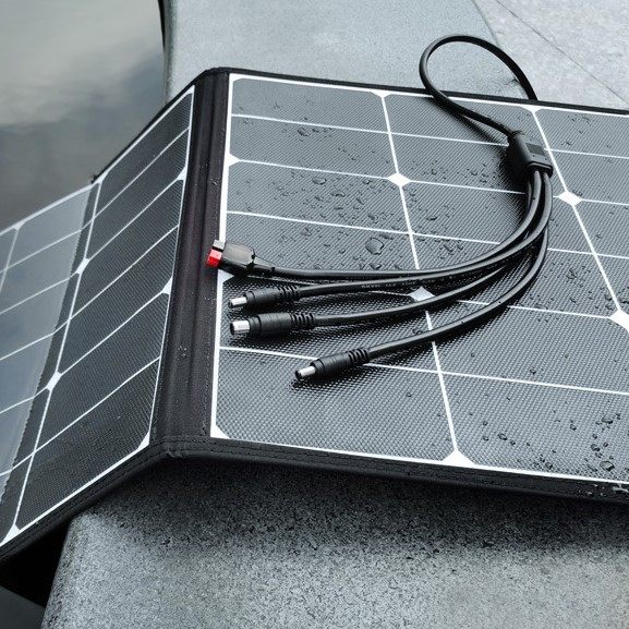 Portable Outdoor Solar Panel Charging Station