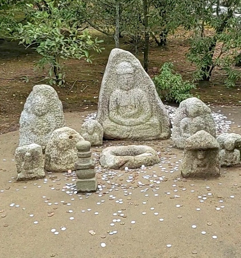 The beautiful scenery of Jinge Temple in Kyoto, like a fairyland on earth