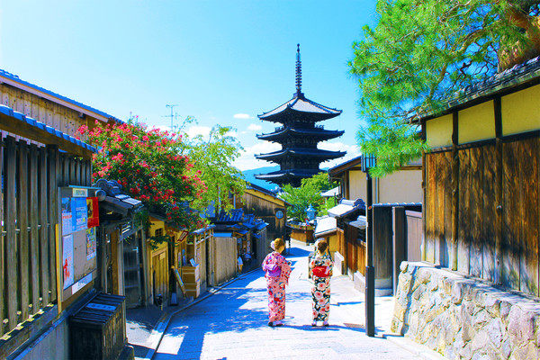 Strolling the Old Street of Kyoto - Two Year and Three Year Saka