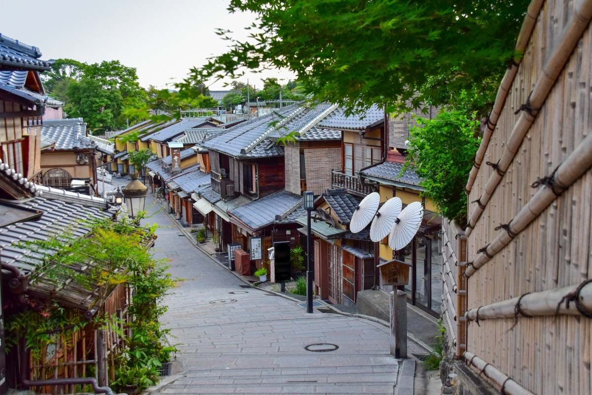 Strolling the Old Street of Kyoto - Two Year and Three Year Saka