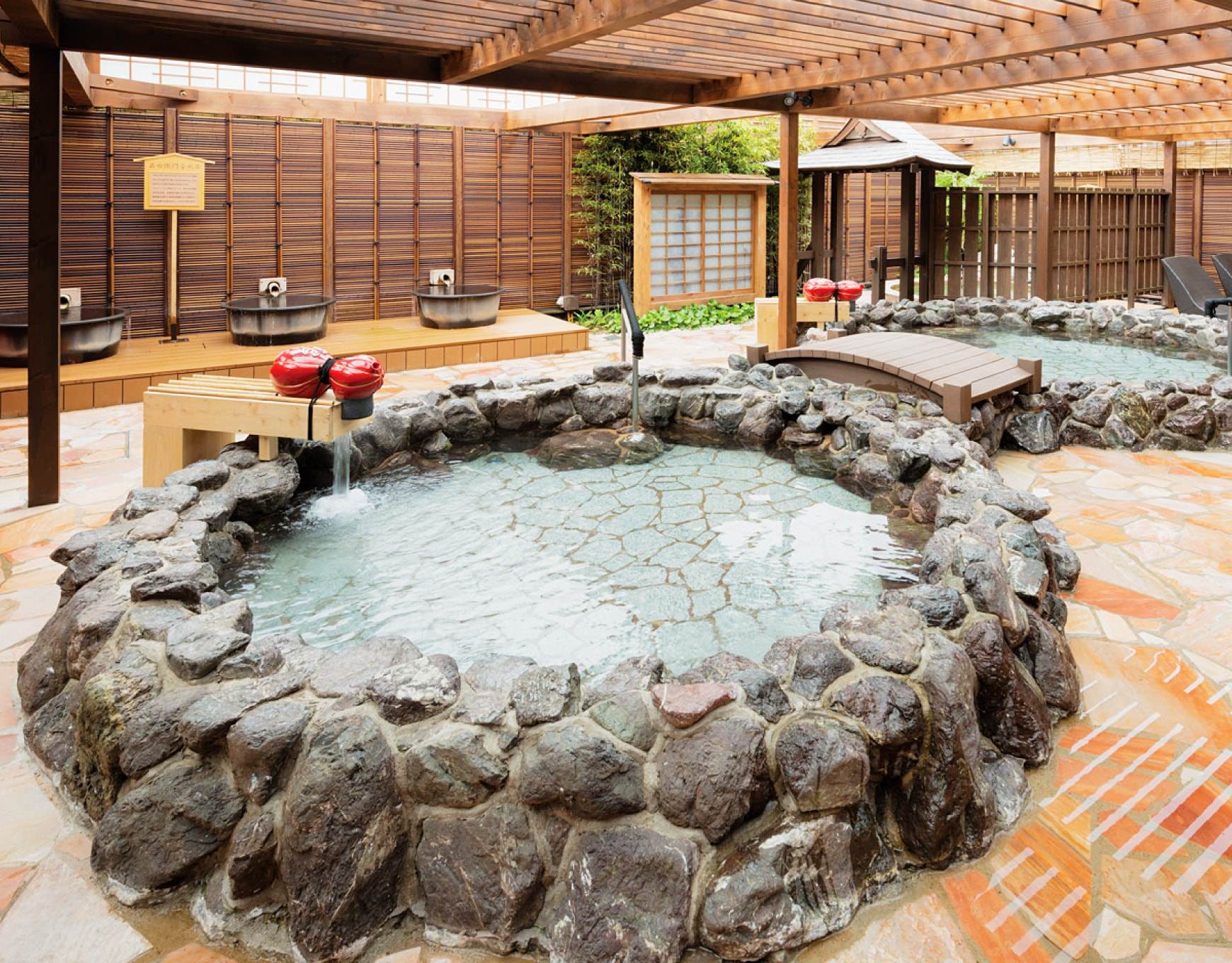 Yuma Hot Springs in Kobe, Japan