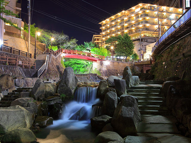 Yuma Hot Springs in Kobe, Japan