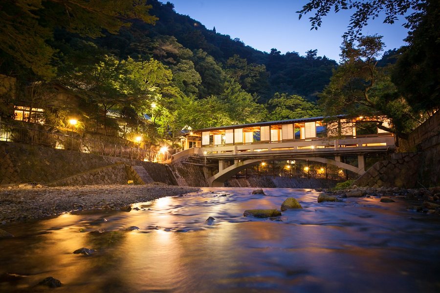 Yuma Hot Springs in Kobe, Japan