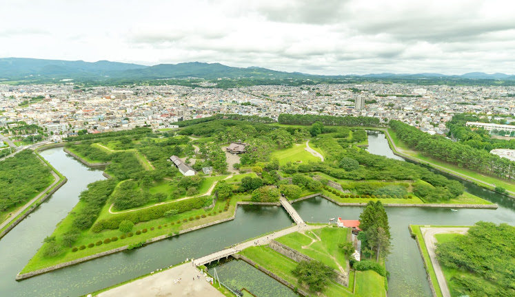 The picturesque Hakodate City (Hokkaido)