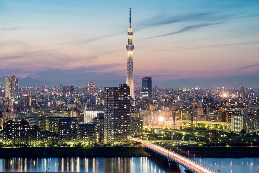 The tallest tower in the world [Tokyo Sky Tower]