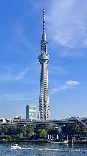 The tallest tower in the world [Tokyo Sky Tower]