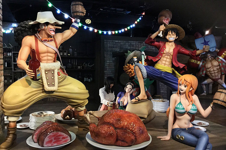 The World's Unique One Piece Theme Park Tokyo One Piece Park