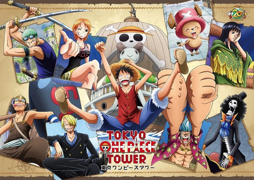 The World's Unique One Piece Theme Park Tokyo One Piece Park